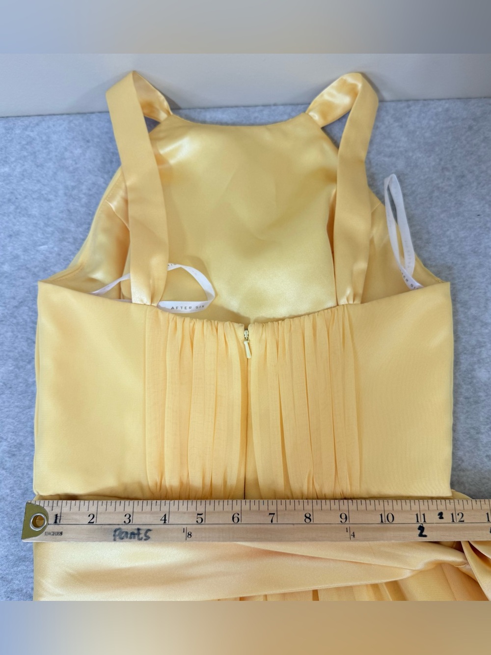 AFTER SIX Halter Gown size Small (see measurements) - Picture 12 of 15